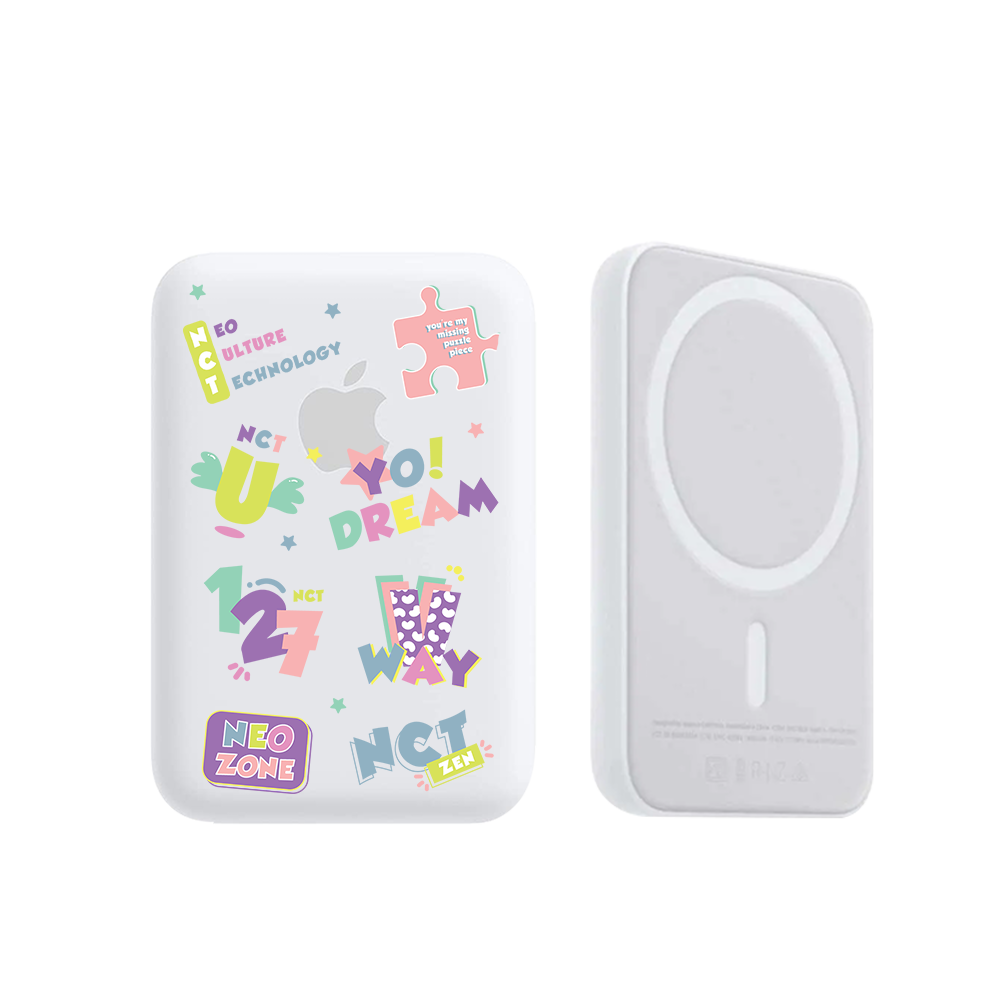 Magnetic Wireless Powerbank - NCT Sticker Pack