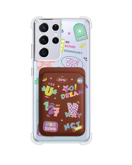 Android Magnetic Wallet Case - NCT Sticker Pack