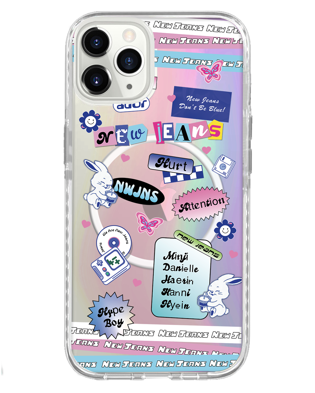 iPhone Rearguard Holo - New Jeans Sticker Pack