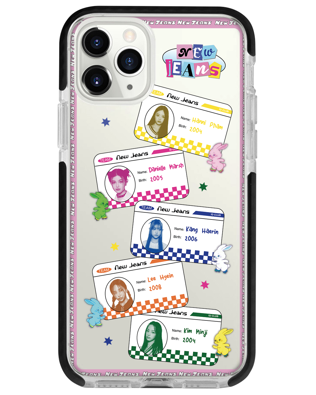 iPhone Rearguard Bumper - New Jeans ID Club