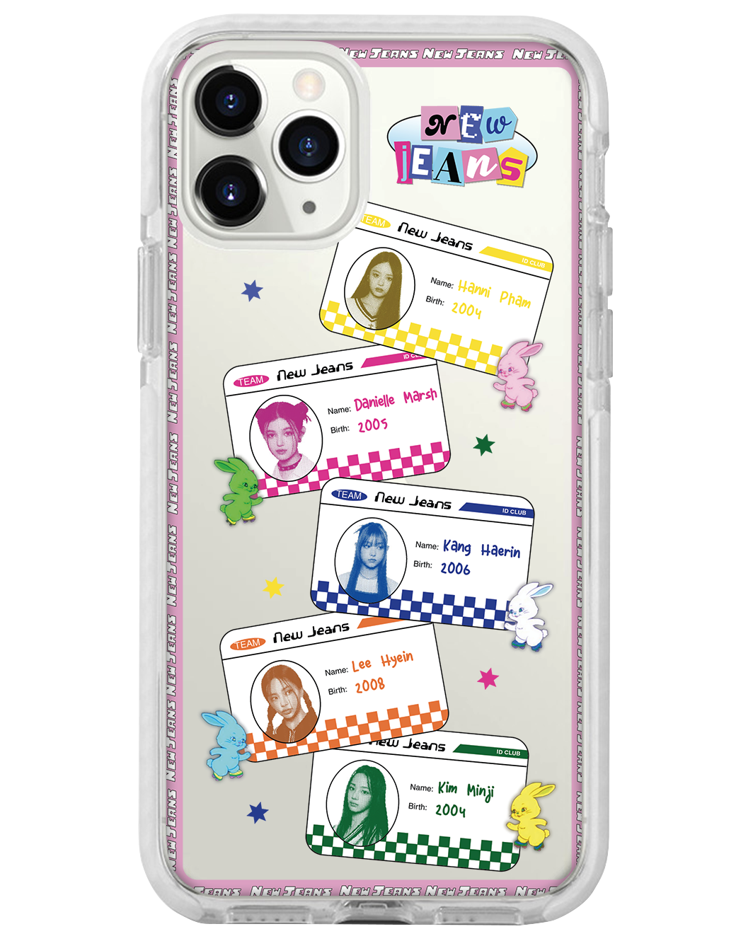 iPhone Rearguard Bumper - New Jeans ID Club