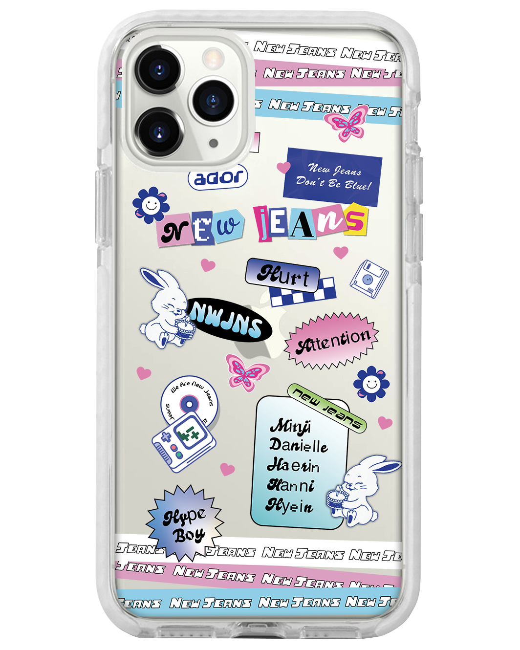 iPhone Rearguard Bumper - New Jeans Sticker Pack