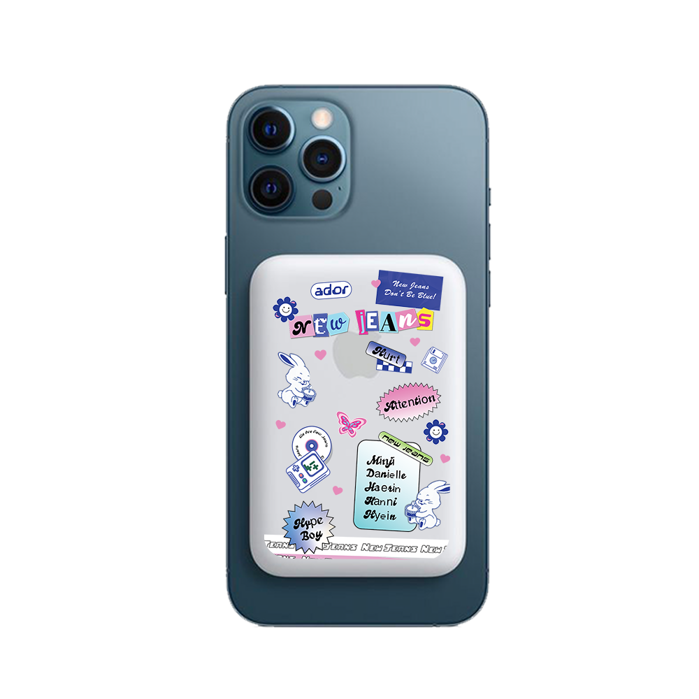 Magnetic Wireless Powerbank - New Jeans
