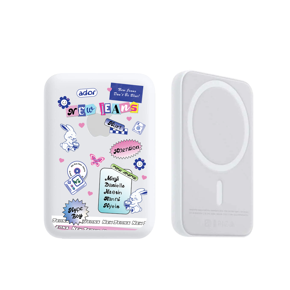 Magnetic Wireless Powerbank - New Jeans