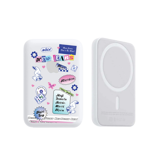 Magnetic Wireless Powerbank - New Jeans