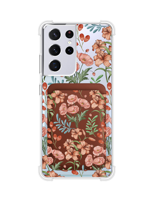 Android Magnetic Wallet Case - Nora