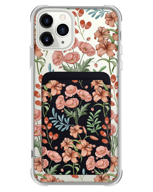 iPhone Magnetic Wallet Case - Nora