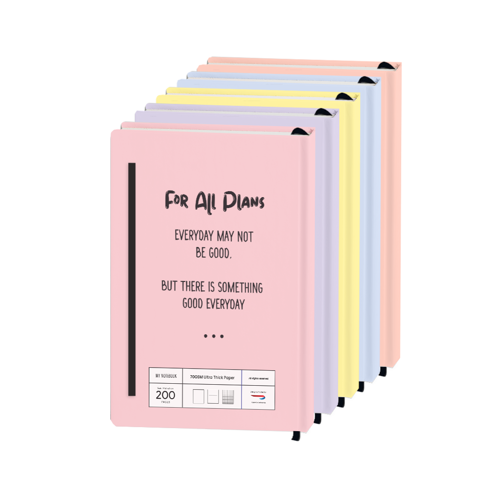 Hardcover Bookpaper Journal - Birth Flower (with Elastic Band & Bookmark)