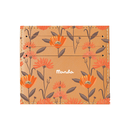 6 Slots Card Holder - November marigold