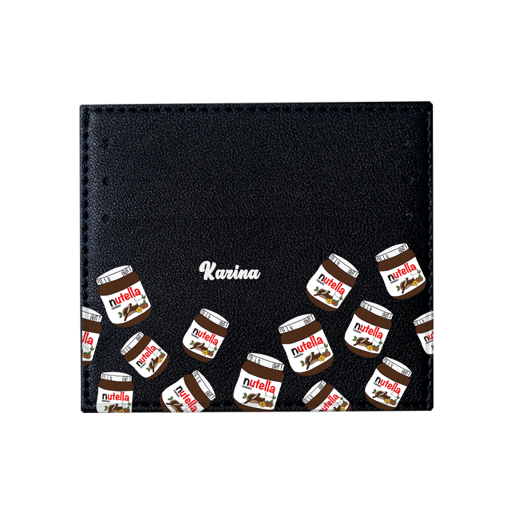 6 Slots Card Holder - Hazelnut Spread
