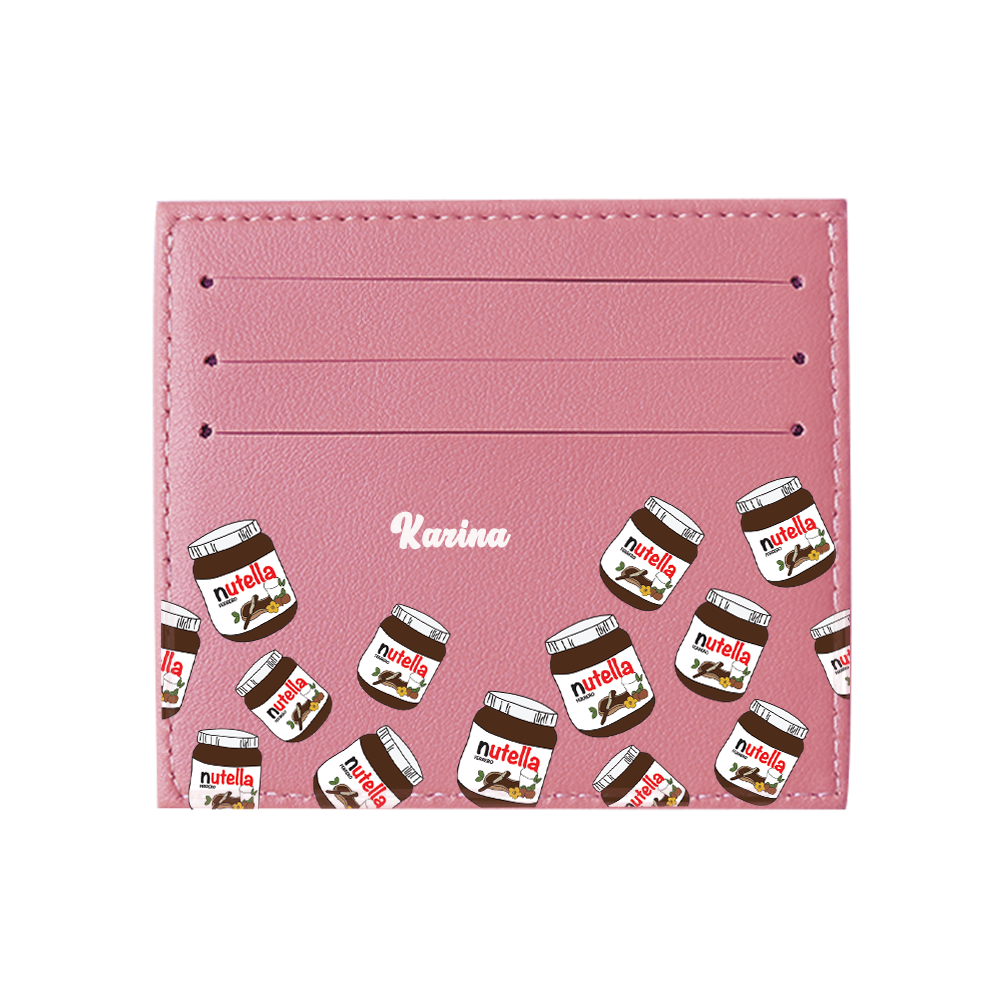 6 Slots Card Holder - Hazelnut Spread