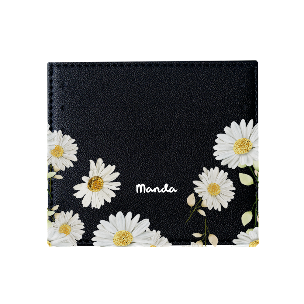 6 Slots Card Holder - October Chrysanthemum