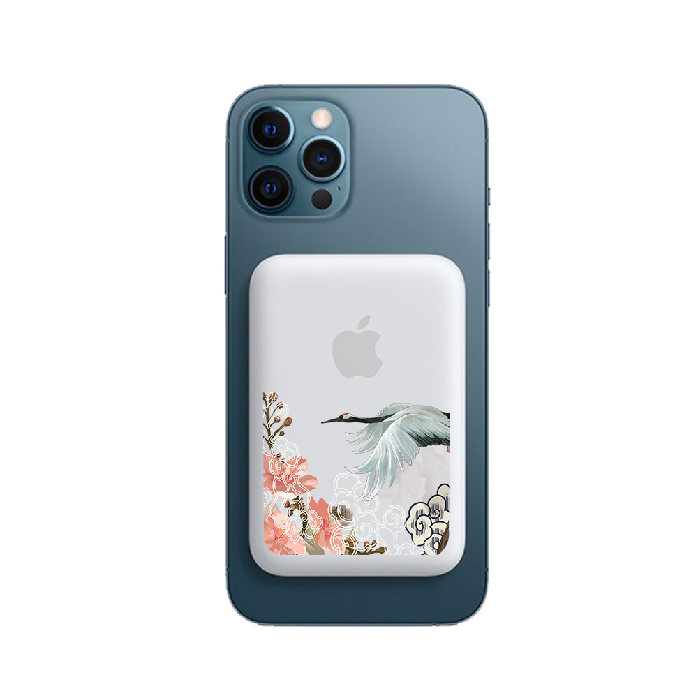 Magnetic Wireless Powerbank - Oil Painting Birds