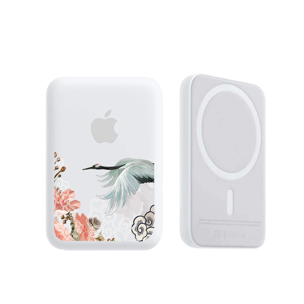 Magnetic Wireless Powerbank - Oil Painting Birds