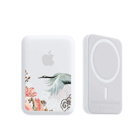 Magnetic Wireless Powerbank - Oil Painting Birds