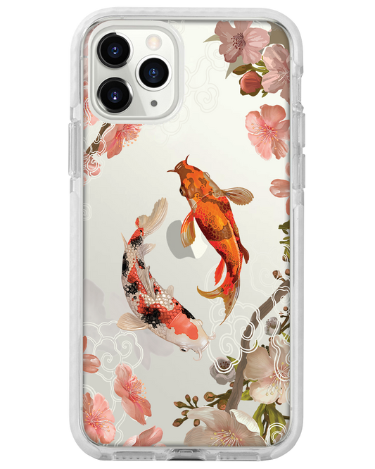 iPhone Rearguard Bumper - Oil Painting Koi
