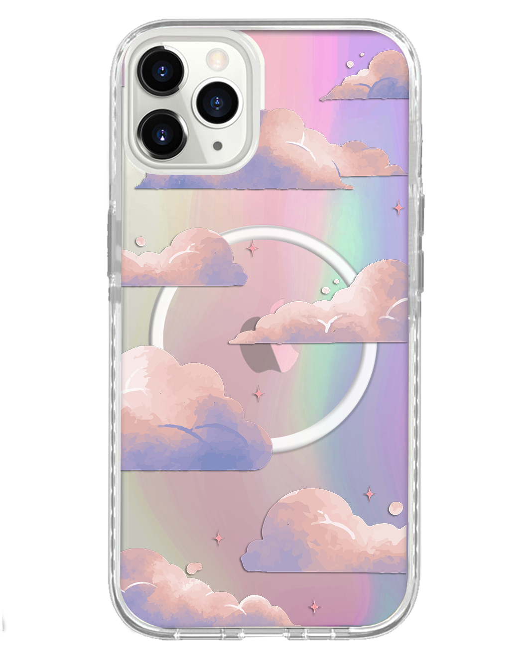 iPhone Rearguard Holo - Pastel Clouds