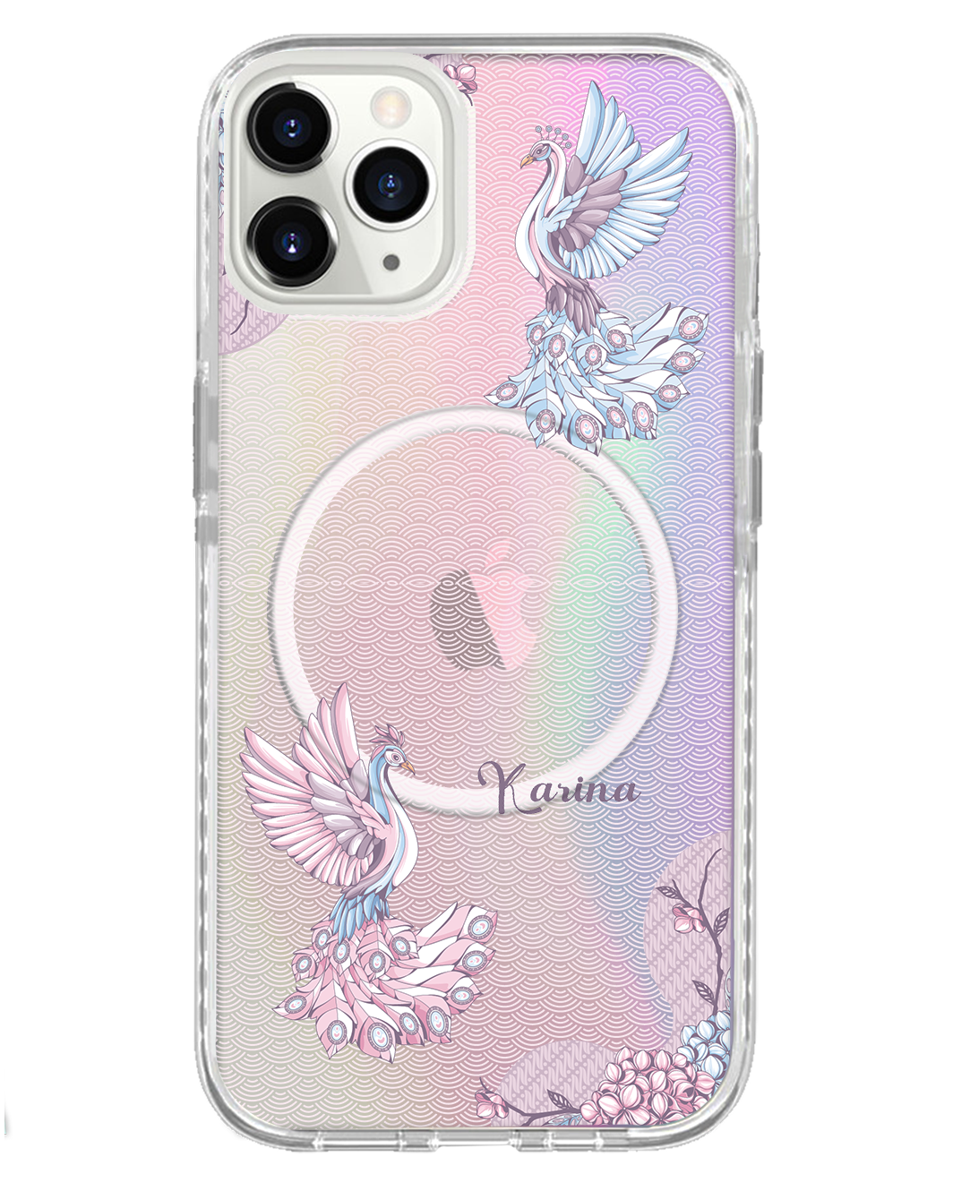 iPhone Rearguard Holo - Peacock