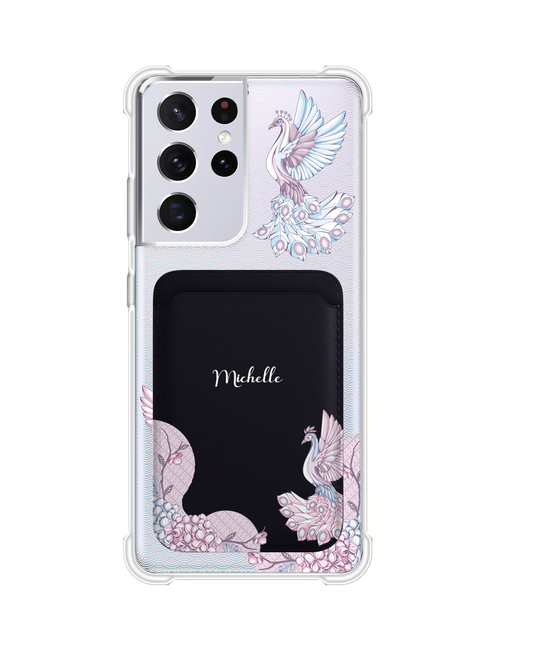 Android Magnetic Wallet Case - Peacock 1.0