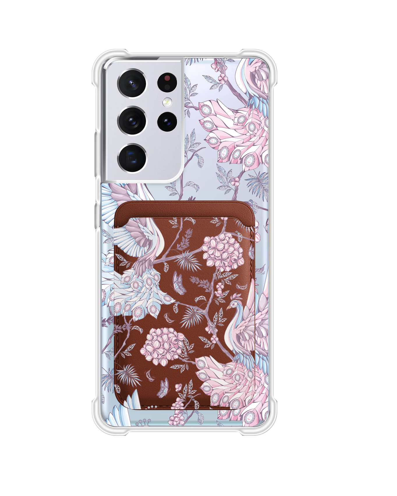 Android Magnetic Wallet Case - Peacock 2.0