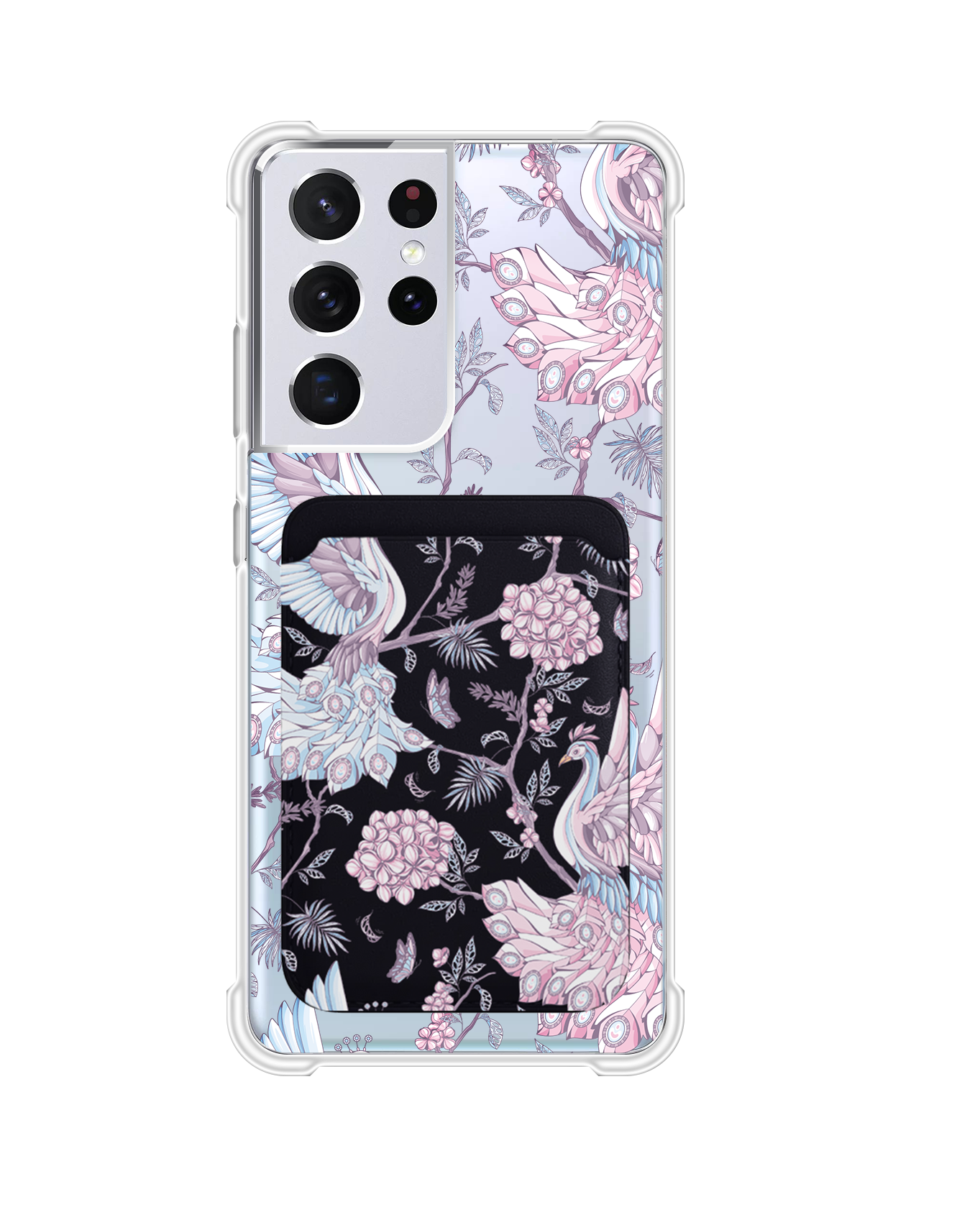 Android Magnetic Wallet Case - Peacock 2.0