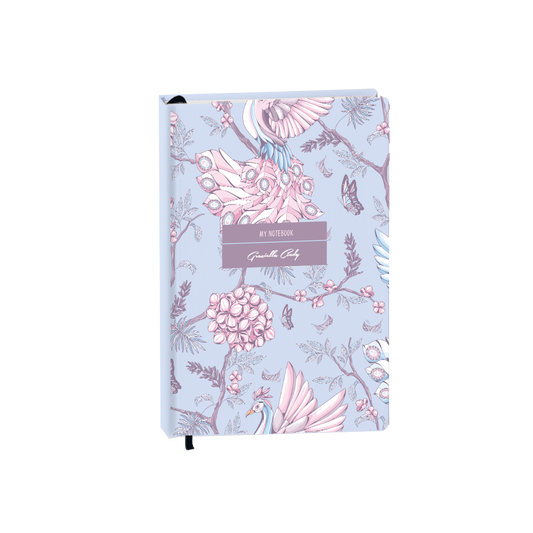 Hardcover Bookpaper Journal - Peacock 2.0 (with Elastic Band & Bookmark)