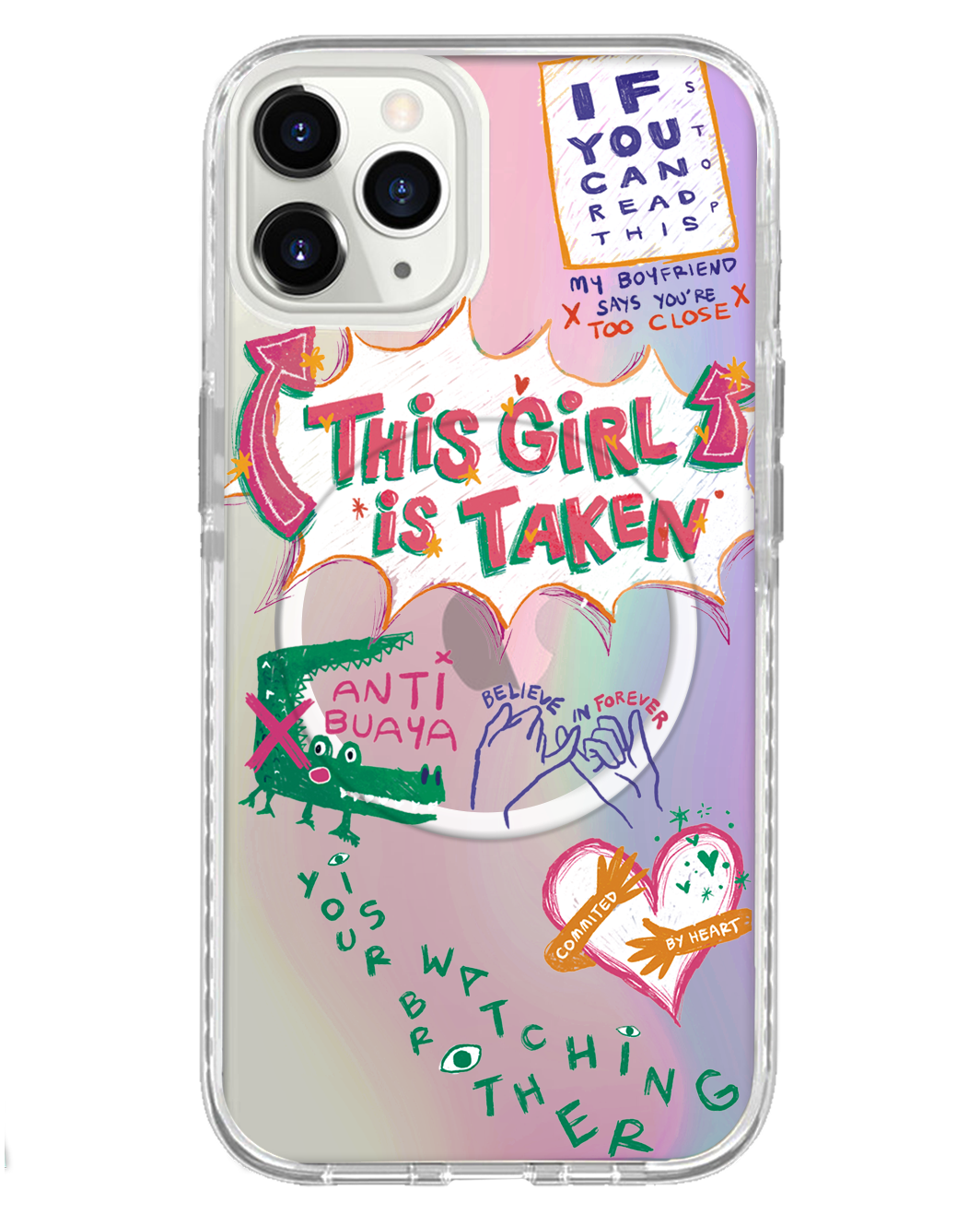 iPhone Rearguard Holo - Pelakor Proof Case (For Her)