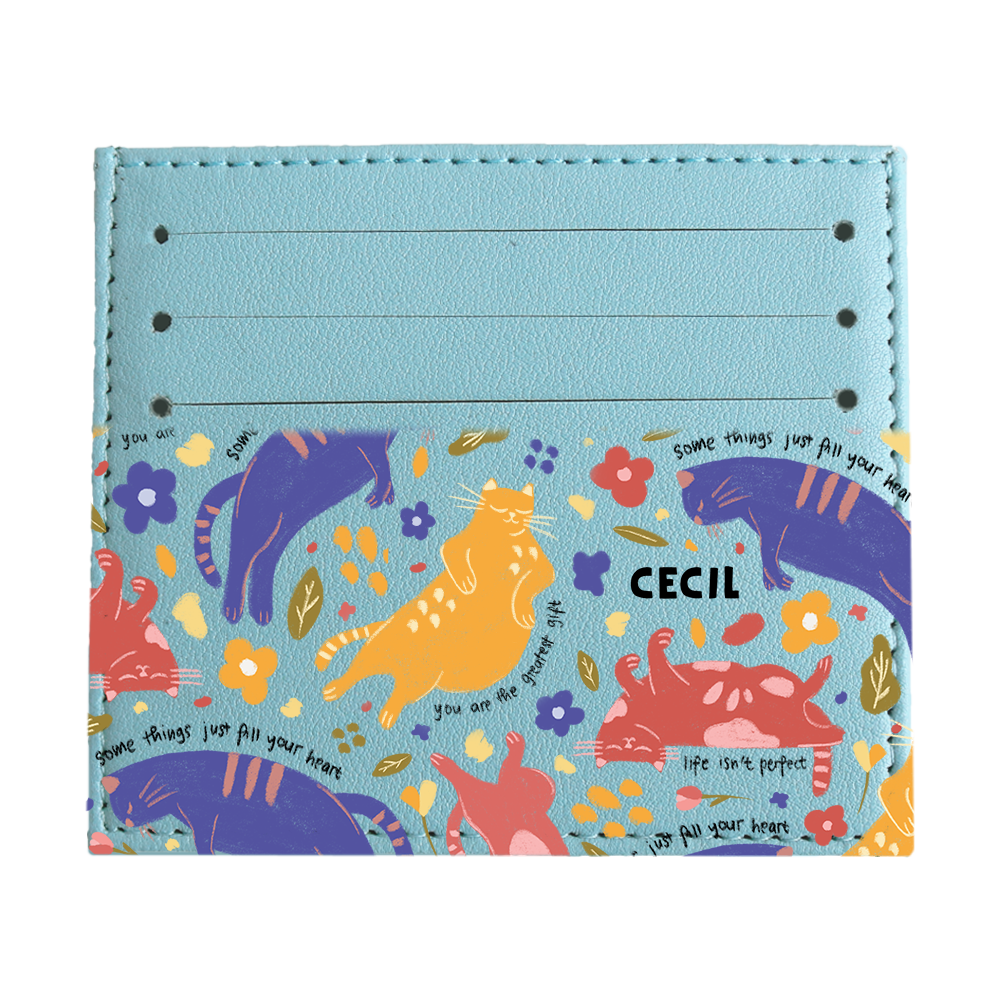 6 Slots Card Holder - Pet Lovers