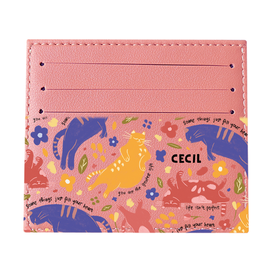 6 Slots Card Holder - Pet Lovers