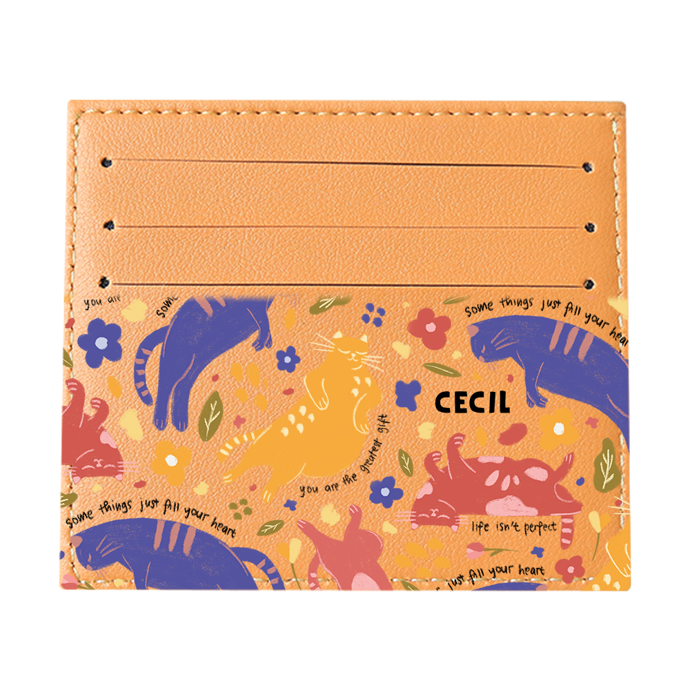 6 Slots Card Holder - Pet Lovers