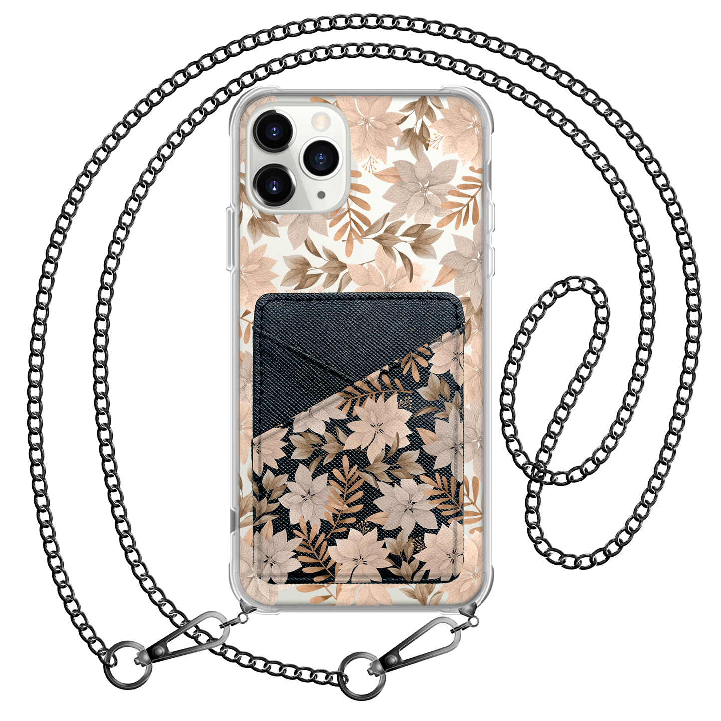 iPhone Phone Wallet Case - Rustic Lily