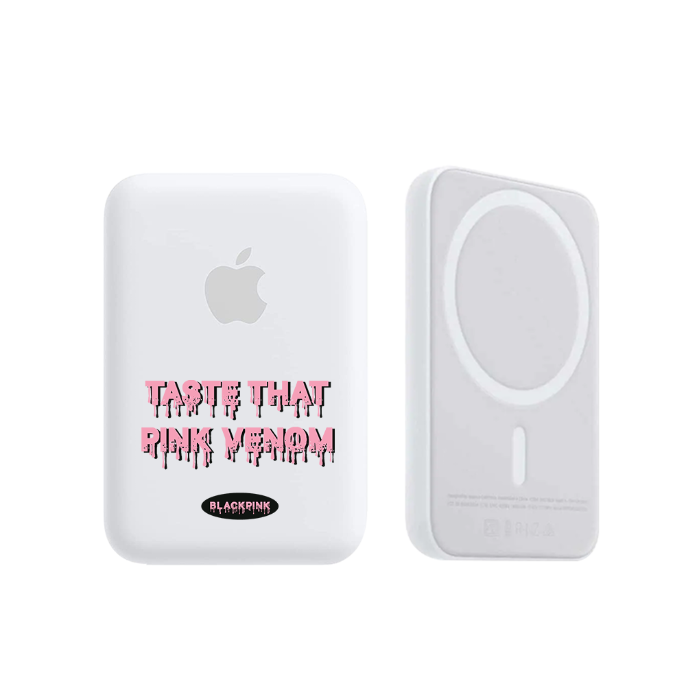Magnetic Wireless Powerbank - Blackpink Pink Venom
