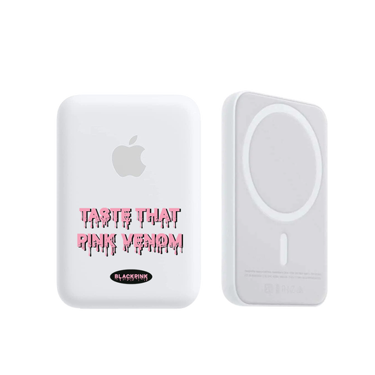Magnetic Wireless Powerbank - Blackpink Pink Venom