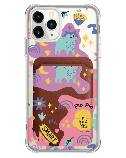 iPhone Magnetic Wallet Case - Pio n Friends