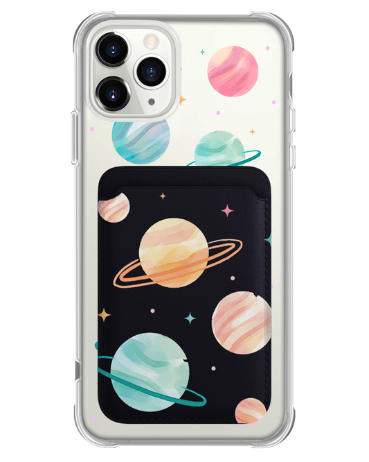 iPhone Magnetic Wallet Case - Planetarium 1.0
