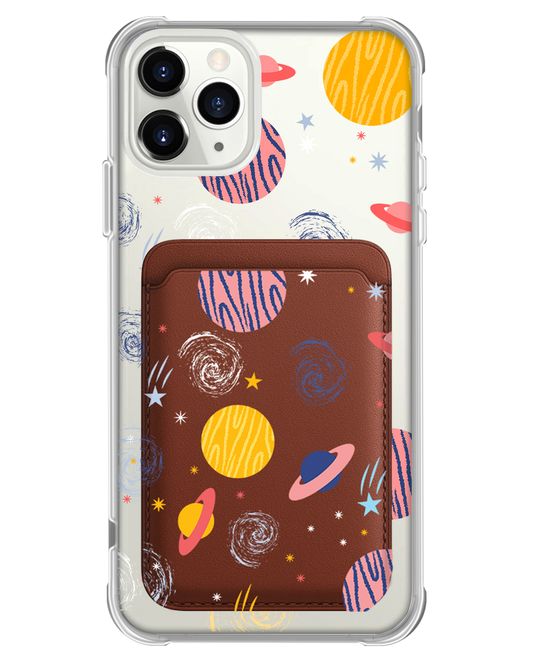 iPhone Magnetic Wallet Case - Planetarium 2.0