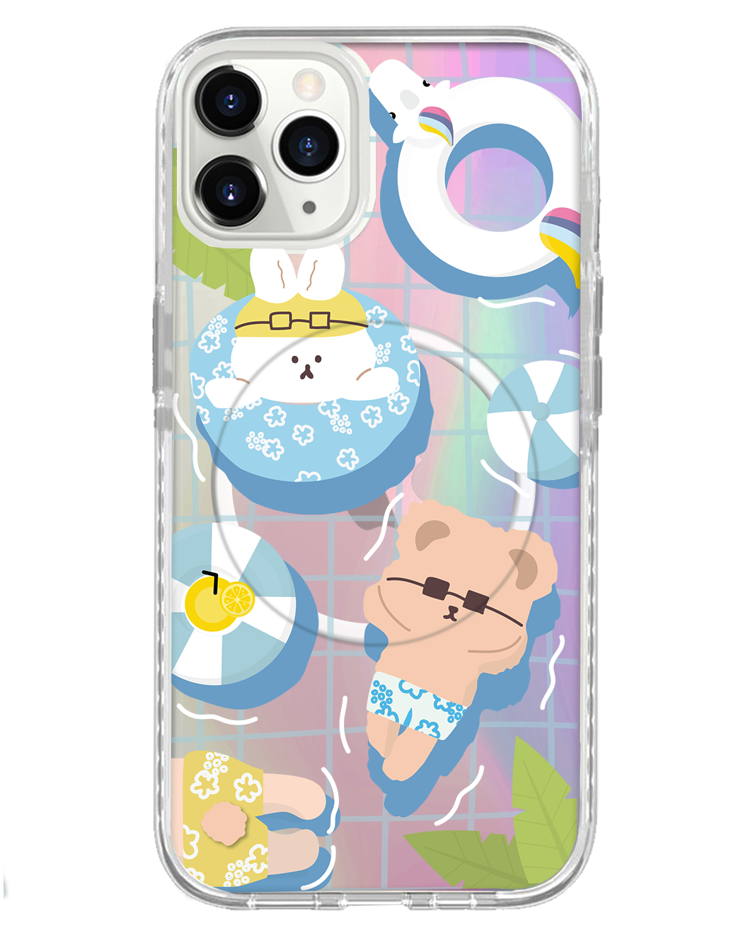 iPhone Rearguard Holo - Pool Party Blue