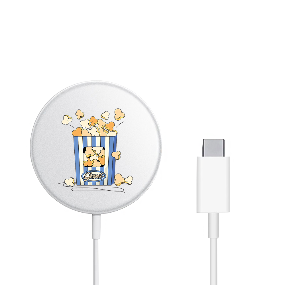 Magnetic Wireless Charger - Pop Corn