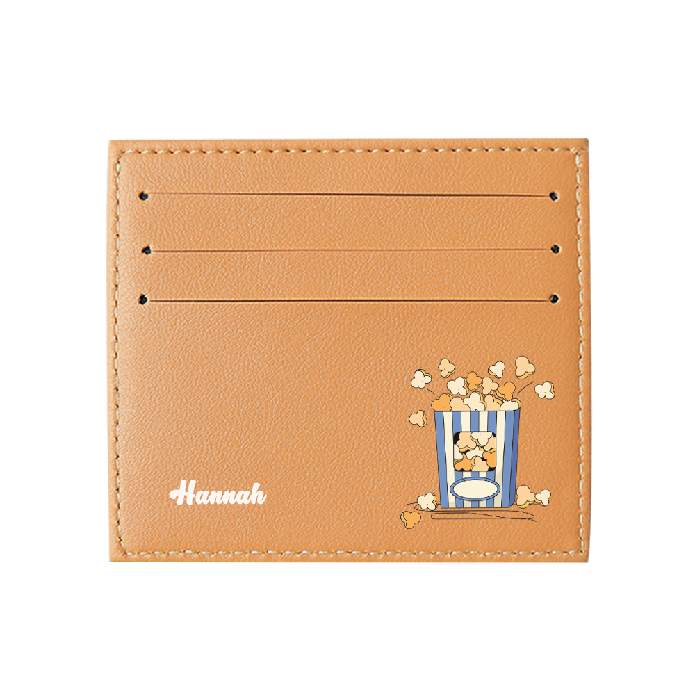 6 Slots Card Holder - Popcorn