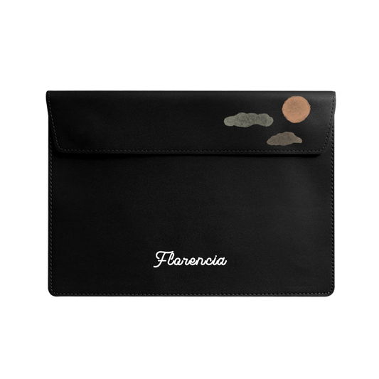 Vegan Leather Sleeve - Positive Vibes