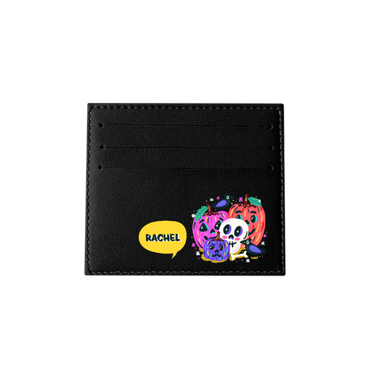 6 Slots Card Holder - Pumpkins Monster