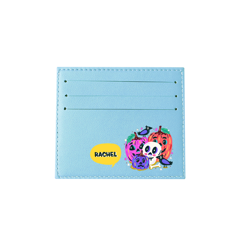 6 Slots Card Holder - Pumpkins Monster