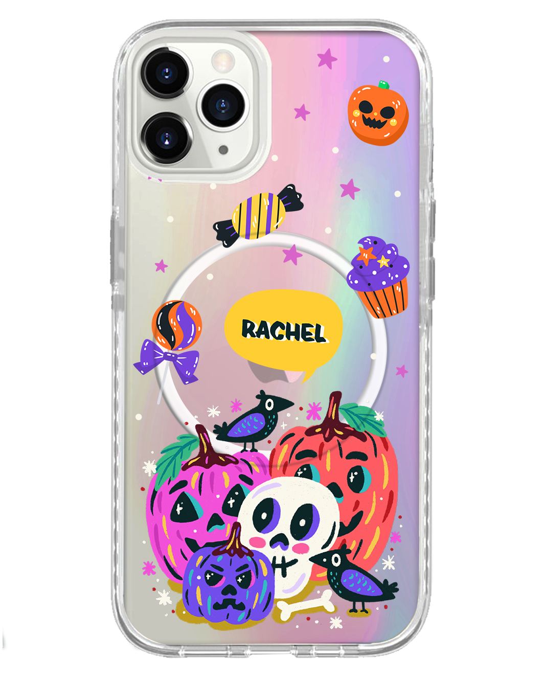 iPhone Rearguard Holo - Pumpkins Monster