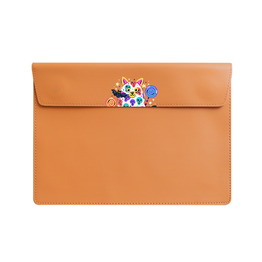 Vegan Leather Sleeve - Puppy Monster