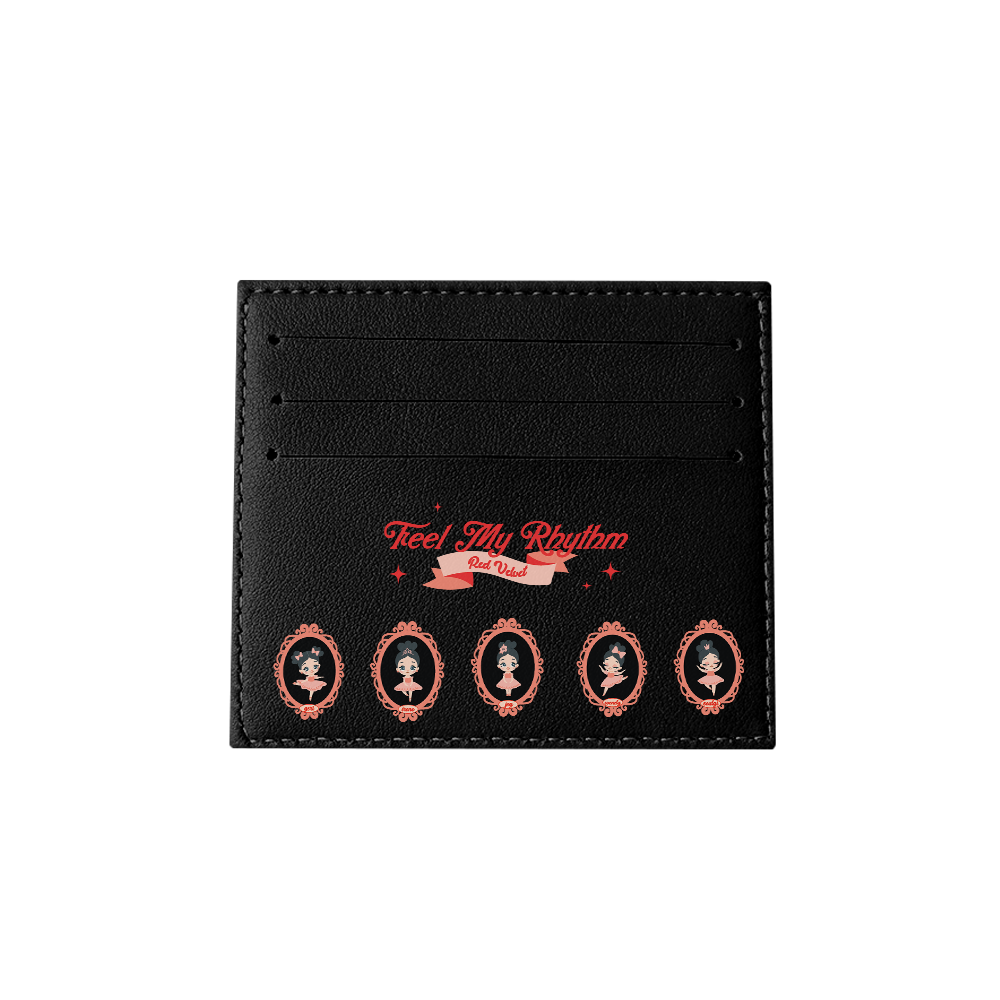 6 Slots Card Holder - Red Velvet Feel My Rhythm