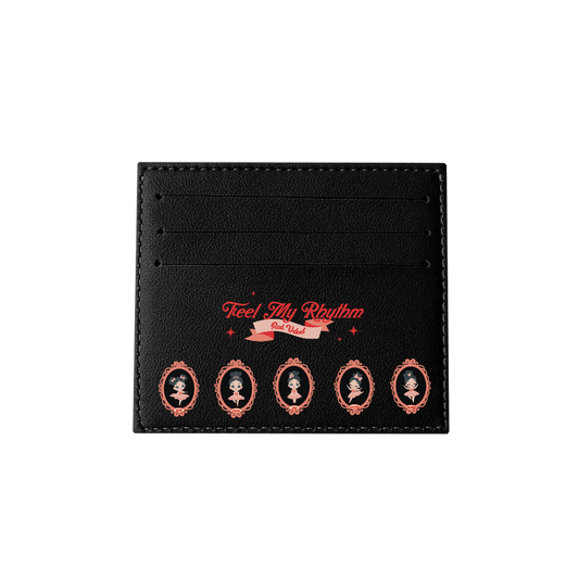 6 Slots Card Holder - Red Velvet Feel My Rhythm