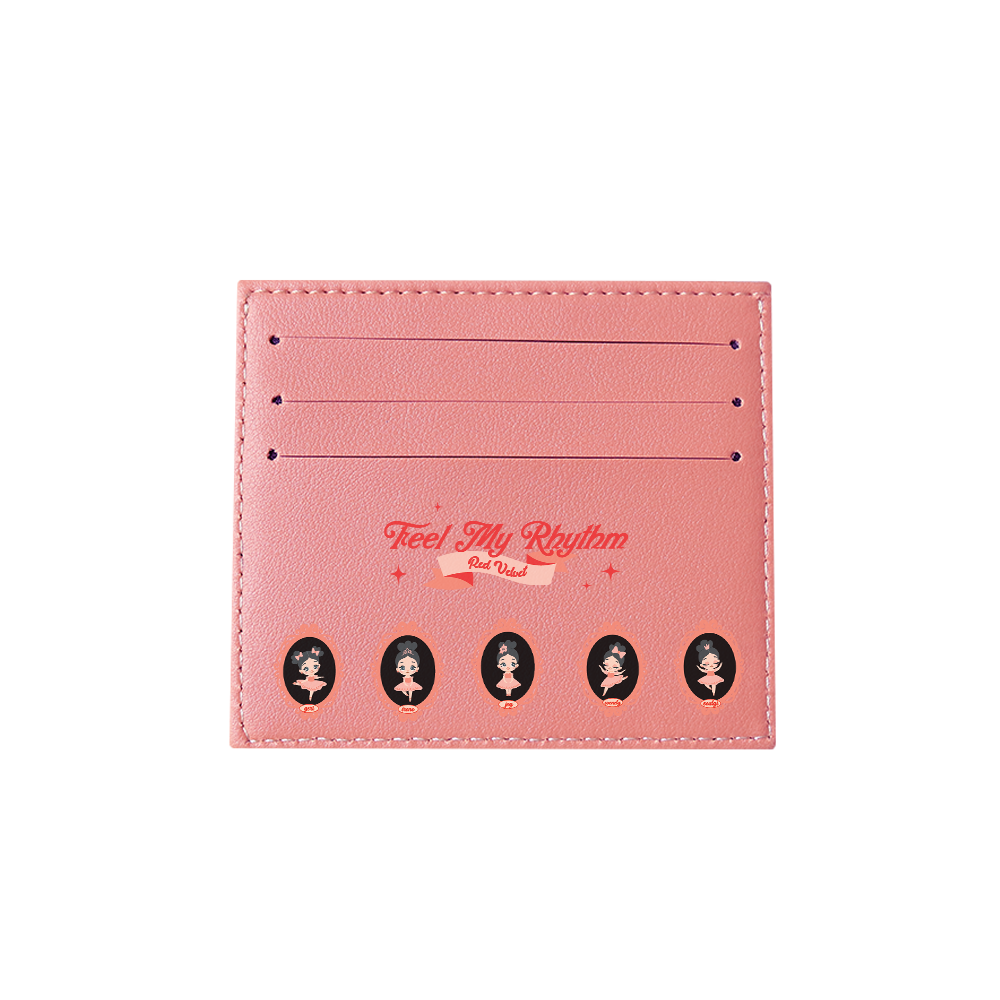 6 Slots Card Holder - Red Velvet Feel My Rhythm