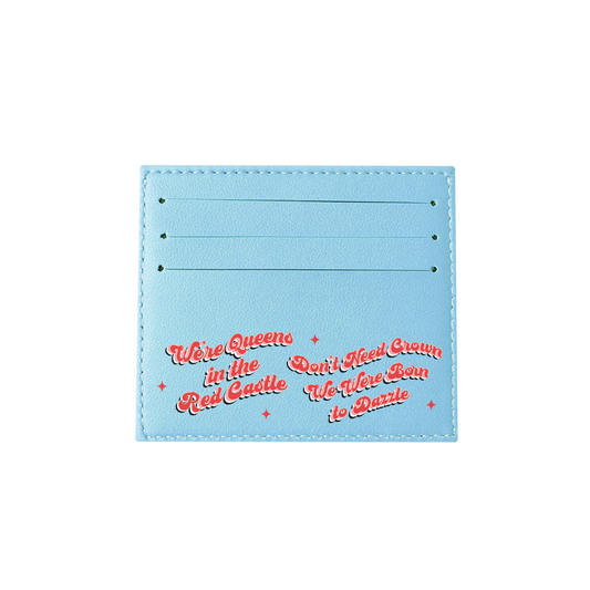 6 Slots Card Holder - Red Velvet Luv