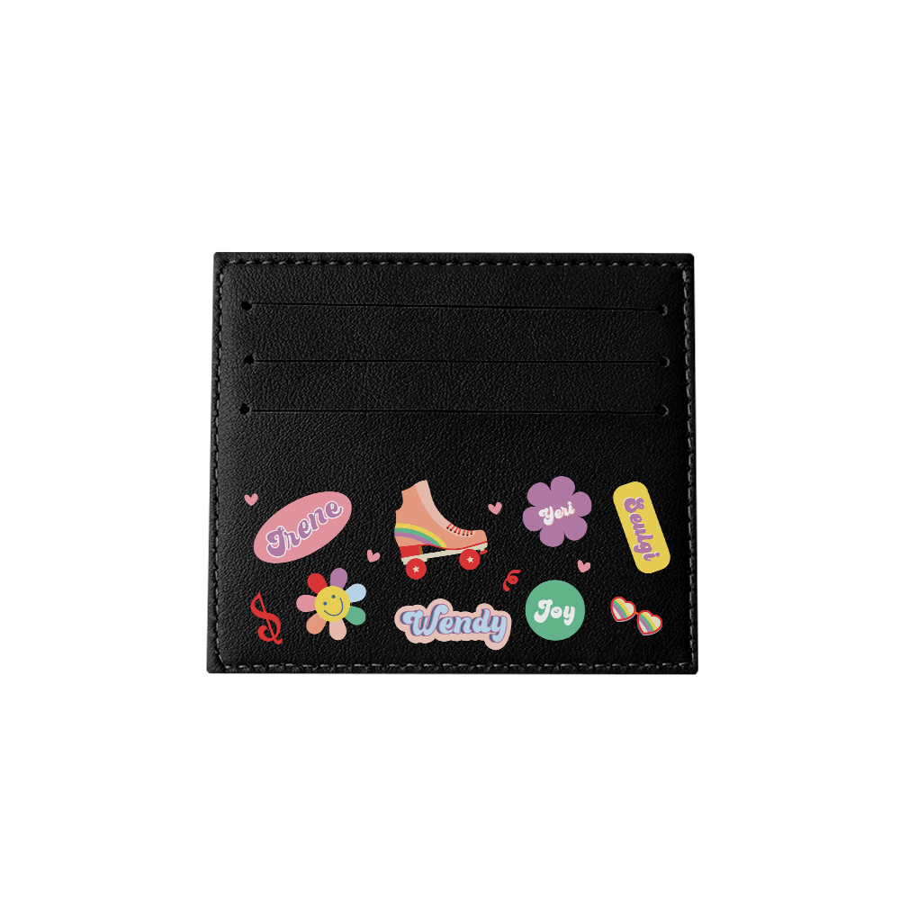 6 Slots Card Holder - Red Velvet Sticker Pack