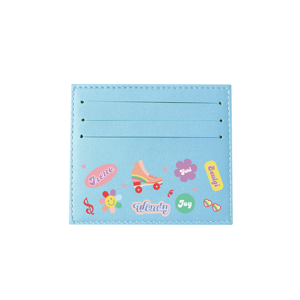 6 Slots Card Holder - Red Velvet Sticker Pack